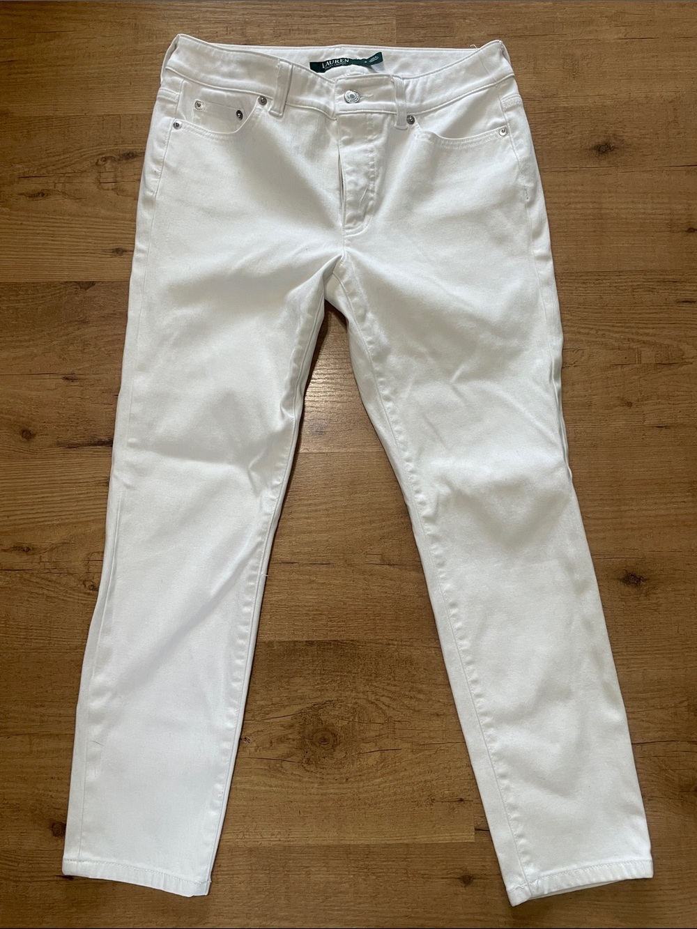 Lauren Ralph Lauren Crisp White LIKE NEW Jeans